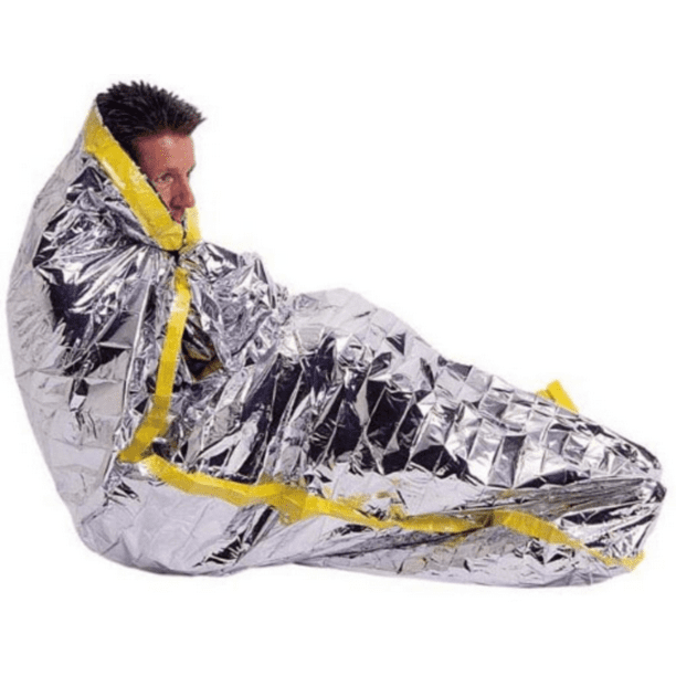 Sleeping Bag Waterproof Reusable Emergency Thermal Survival Camping US